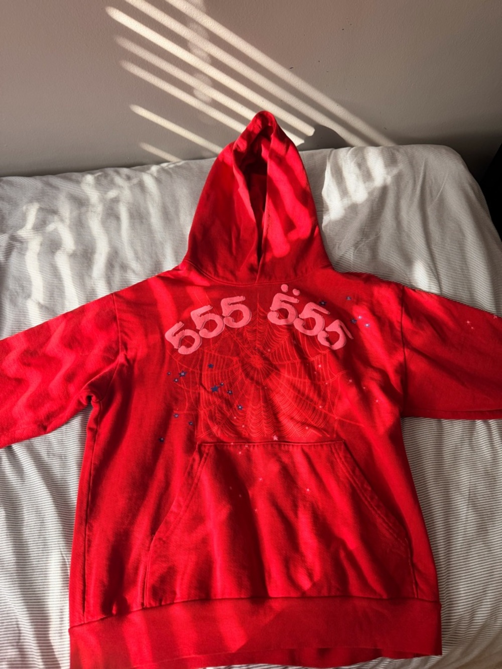 Red Spider Worldwide “555” Pullover Hoodie (Good Condition)